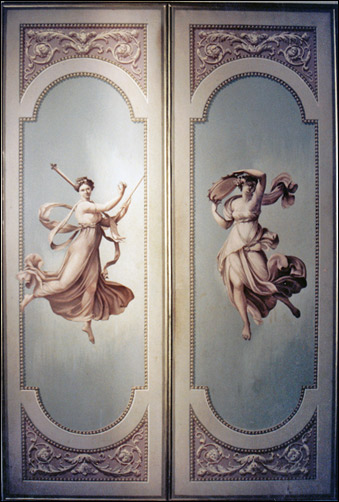 Porte decorate porta decorata Roma - Rosa Decorazioni - Andrea Rosa.